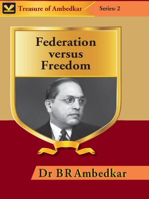 cover image of Federation Versus Freedom